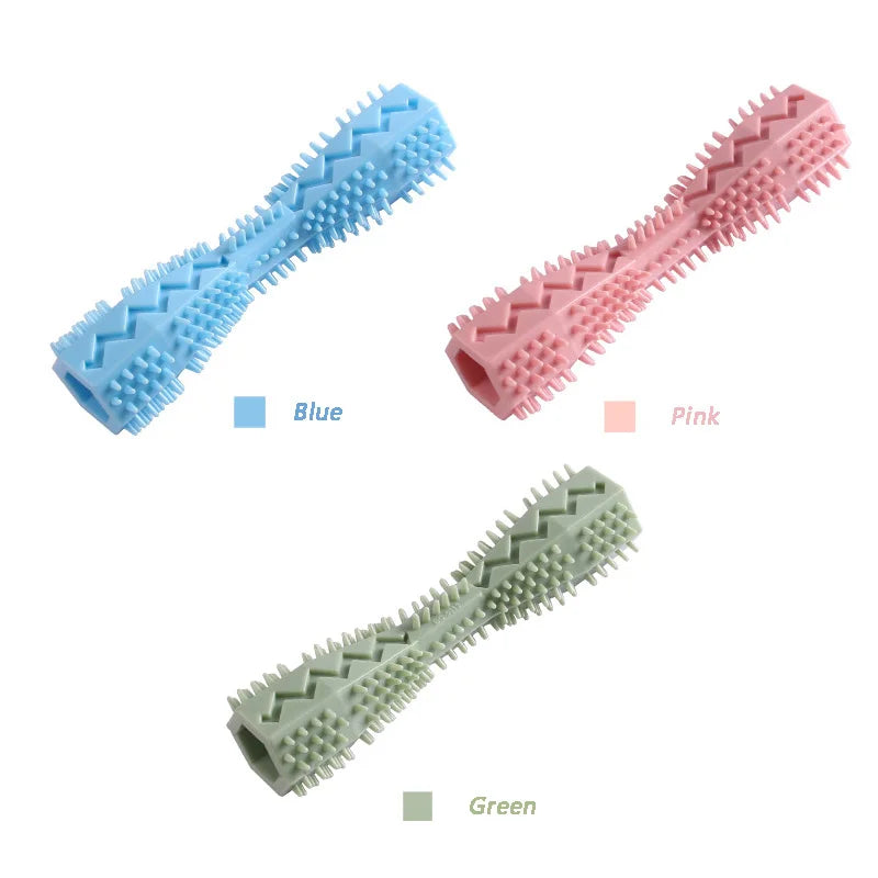 Juguete de cepillo de dientes para masticar para perros