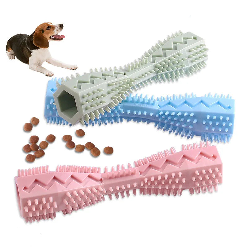 Juguete de cepillo de dientes para masticar para perros