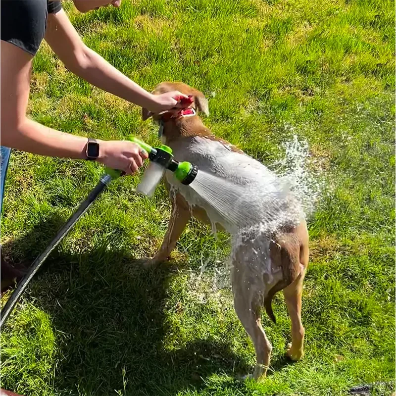 Rociador de ducha para perros de alta presión