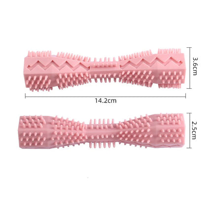 Juguete de cepillo de dientes para masticar para perros