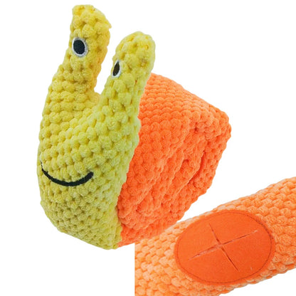Juguete masticable con comida escondida
